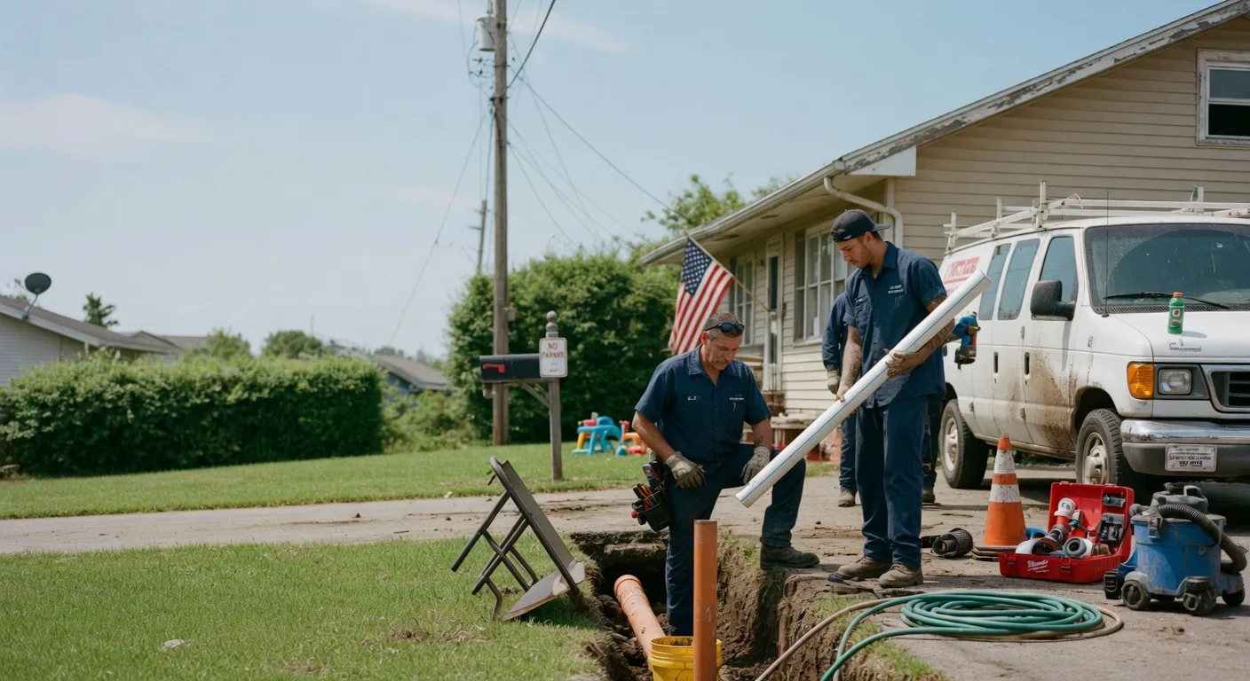 Sewer Line Inspection in Orland Park, IL